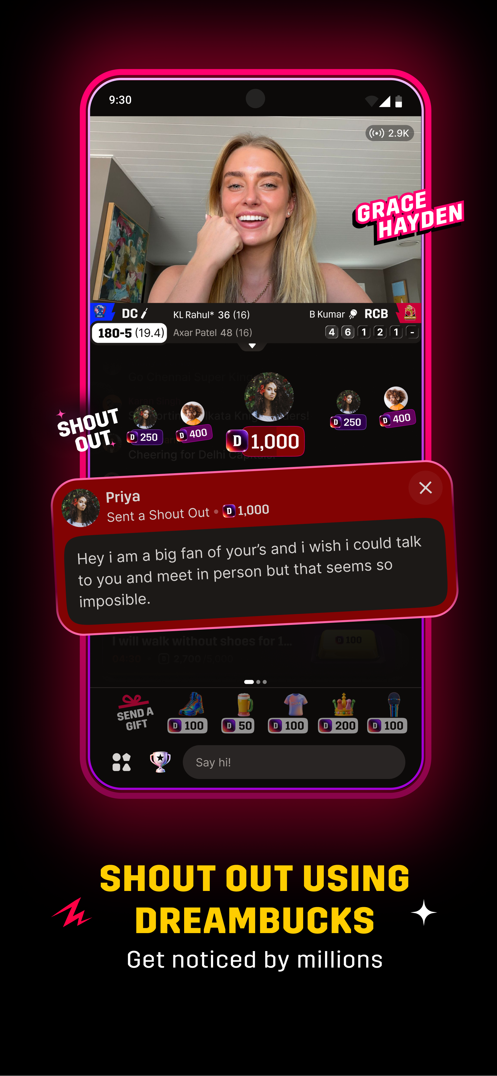 Watch Along, Chat, Vibe: Live Streams & Fantasy on Dream11